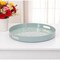Homeroots 14" Pale Sage Mushrooms Round Serving Tray With Handles 634503 - alternate 6