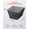 Vevor Rear Bike Basket Wire Mesh Bicycle Basket with Cargo Net Waterproof Cover TX-SS-04 - alternate 7