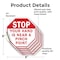 Signmission Stop Your Hand Is Near a Pinch Poin, 6 inch X 6 inch, Vinyl Decal, 5PK OC-D-5PACK-6-126 - alternate 4
