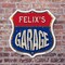 Signmission Felix's Garage, 6 inch X 6 inch, Plastic Sign, 2PK SHI-P-2PACK-6-383-FELIX - alternate 5