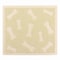 Gibson Everyday Pet Elements 17.7 x 15.75 Inch Dog Bone Placemat in Tan 119896.01 - alternate 1