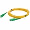 Add-On Addon 3M Asc (Male) To Asc (Male) Yellow Os2 Simplex Riser Fiber ADD-ASC-ASC-3MS9SMF - alternate 1