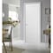 Sartodoors French Interior Door, 28" x 84", White QUADRO4115ID-WS-2884 - alternate 5