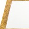 Homeroots 9in Gold and White Rectangular Metal Serving Tray 517545 - alternate 4