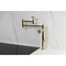 Kingston Brass Deck Mount Pot Filler Faucet with Knurled Handle, Polished Brass KS3702RKX - alternate 5