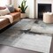 Homeroots 8' X 10' Brown Black And Gray Abstract Washable Indoor Outdoor Area Rug 603650 - alternate 3