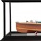Homeroots 15" Wood Brown c1928 Chris Craft Triple Cockpit Hand Painted Boat with Case 401937 - alternate 4
