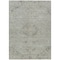 Homeroots 5' X 8' Pewter And Beige Floral Washable Indoor Outdoor Area Rug 604241 - alternate 5