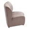 Homeroots 42" Beige Velvet Modular Sofa 573988 - alternate 6