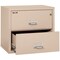 Fireking 2 Drawer, 1 Hr Fire & Impact Rated, 31" Wide Lateral Champagne 2-3122-CCH - alternate 2