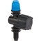 Raindrip Sprayer, 1/4 in Connection, 7.4 sq-ft Coverage Area, 2 gph, Black/Blue, Part-Circle, 10PK A187010B - alternate 6