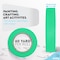Enday Masking Tape, 1" x 60 Yards, Green, 6PK 8138-6 - alternate 4