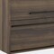 Homeroots 24" Dark Brown Wood Floating Bathroom Vanity With White Sink And Two Drawers 624089 - alternate 4