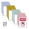 C-Line Products Ticket Holder, Assorted, Vinyl, 9.8" W, 13.6" L, 0.1" H 44100 - alternate 1