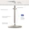 Supplygiant 10 in Straight Ceiling Mount Shower Arm, Flange, Round Shower Arm for Rain Showerhead, Nickel Finish 74-TB32DS-O - alternate 6