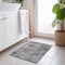 Homeroots 2' X 3' Gray Abstract Washable Non Skid Indoor Outdoor Area Rug 564260 - alternate 8