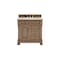 James Martin Vanities Brookfield 36 in. Single Vanity, Pecan w/3 CM Eternal Jasmine Pearl Silestone Top 547-V36-PCN-3EJP - alternate 1