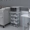 Amgood 14in D x 24in L Stainless Steel Table, Three Undershelves AMG WT-1424-3SH-Z - alternate 5