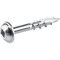 Kreg Screw 1" L, Coarse Thread, Maxi-Loc Head, Square Drive, Self-Drilling Point, Steel, Zinc, 100PK SML-C1-100 - alternate 6