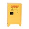 Justrite 12 gal, 1 Shelves, 18-Gauge Steel, 23.25 in W x 39 in H x Yellow 1924XLEGS - alternate 2
