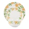 Gibson Home Surrey Hill 12 Piece Round Fine Ceramic Dinnerware Set in White 750123693M - alternate 6