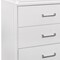 Homeroots White Chest With 6 Drawers 384054 - alternate 5