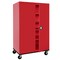 Sandusky Lee Shelf Cabinet, 78 in H, 46 in W, 24 in D, Keyed, 4 Shelves TA4R462472-01 - alternate 1