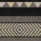 Homeroots 9' X 12' Black Ivory And Wheat Southwestern Washable Indoor Outdoor Area Rug 613889 - alternate 6