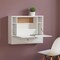 Homeroots 26" White Wall Mounted Floating Desk 402014 - alternate 8