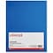 Universal Laminated Two-Pocket Folder, Cardboard Paper, Blue, 11 x 8 1/2, 25PK UNV56419 - alternate 1