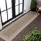 Jonathan Y Lido Traditional Casual Pinstripe Border Beige/Cream 2 ft. x 8 ft. Indoor/Outdoor Runner Rug TSN210A-28 - alternate 1