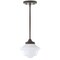Jonathan Y Kurtz 7.25" Adjustable Drop Metal/Glass LED Pendant, Oil Rubbed Bronze JYL3516C - alternate 12