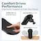 Purely Ergonomic Arm Rest/Elbow Support for Desk, 180 Degree Adjustable Desk Extender - Black E5620 - alternate 6