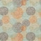 Homeroots 9' X 12' Beige Aqua And Orange Polka Dot Washable Indoor Outdoor Area Rug 614651 - alternate 7