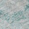 Homeroots 8' Teal Blue Round Floral Medallion Washable Indoor Outdoor Area Rug 607946 - alternate 7