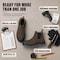 Handpoint 822 Mens 6 in Composite Toe Work Boots-Nubuck Leather Slip-On Safety Boots, KEVLAR, 9 COF822EE-9 - alternate 7