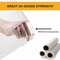 Edendirect Stretch Wrap, 11 in W x 1,500 ft. L, 80, White, Stretch Wrap ED-SF1500-2 - alternate 4