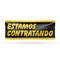 Signmission Estamos Contratando, 18 Inch x 48 Inch, Vinyl Banner B-30563 - alternate 1