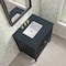 James Martin Vanities Myrrin 30" Single Vanity, Carbon Oak w/ 3 CM Charcoal Soapstone Silestone Top 485-V30-CBO-3CSP - alternate 9