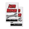Signmission Auto Repair Free Estimates, A-Frame & 2 Decals Installed, Heavy-Duty Plastic Frame SBHD-D-2436-Auto Repair Free Estimates - alternate 4