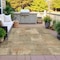 Homeroots 8' X 10' Khaki Beige And Wheat Abstract Washable Indoor Outdoor Area Rug 630780 - alternate 6