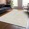 Homeroots 8' X 10' Beige And Ivory Geometric Washable Indoor Outdoor Area Rug 600723 - alternate 7