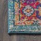 Jonathan Y Bohemian FLAIR Boho Vintage Medallion Blue/Red 2 ft. x 8 ft. Runner Rug BMF100A-28 - alternate 4