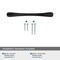 Amerock Vaile 3-3/4 inch (96mm) Center-to-Center Matte Black Cabinet Pull, 25PK 25VMP53003FB - alternate 4