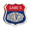 Signmission Gabe's Workshop, 18 inch X 18 inch, Plastic Sign, 2PK SHI-P-2PACK-18-489-GABE - alternate 1