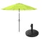 Pure Garden 10-Foot Outdoor Tilting Patio Umbrella and Base, Lime 50-100-LGB - alternate 5