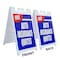 Signmission Free Auto Insurance Quotes, A-Frame & 2 Decals Installed, Heavy-Duty Plastic Frame SBHD-D-2436-Free Auto Insurance Quotes - alternate 5