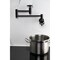 Kingston Brass Wall Mount Pot Filler Faucet, Oil Rubbed Bronze KS8105RX - alternate 4