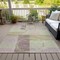 Homeroots 9' X 12' Blush And Mint Green Abstract Washable Indoor Outdoor Area Rug 612561 - alternate 7