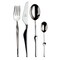 Mepra Ergonomica Flatware Set with H/H Knives - 5 Pieces - Stainless Steel 132228005 - alternate 2